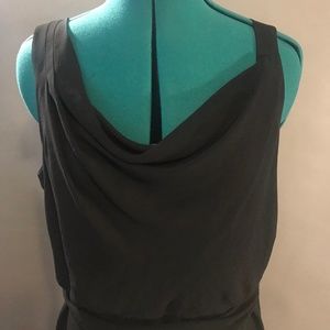 Theory Jaclyn Cocktail Dress Size 12 LBD Black